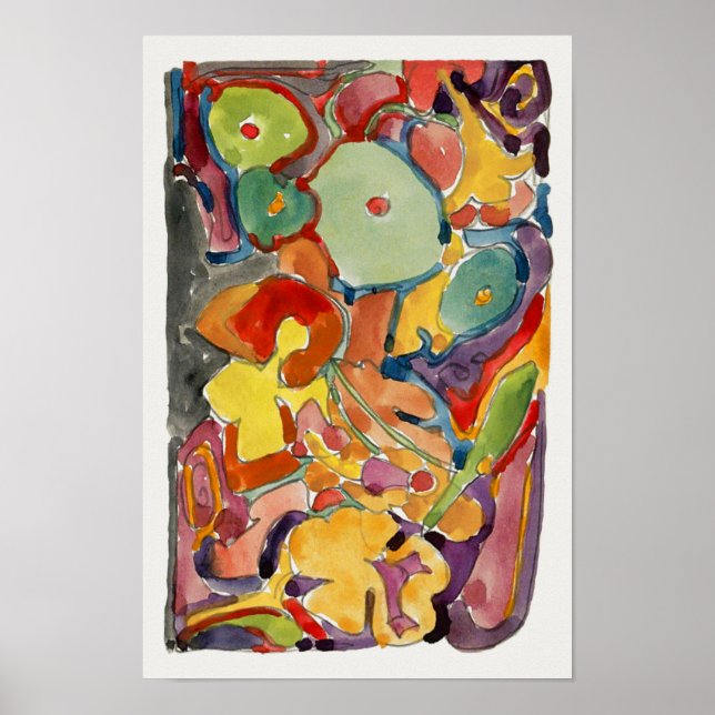 Stolks blommor poster (Framsidan)