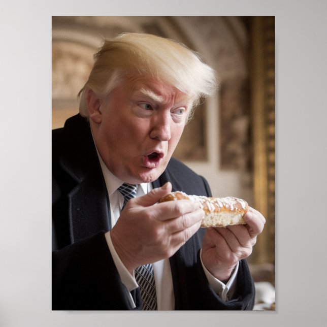 Stollen Bread Trump-Joke Poster (Framsidan)