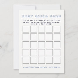 Stollig Blue Elephant| Babyskidspel Inbjudningar
