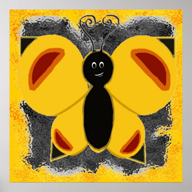 Stollig Butterfly Poster (Framsidan)