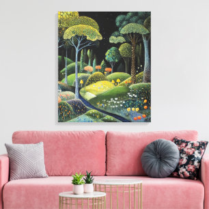 Stollig-Enchanted-Forest Canvastryck