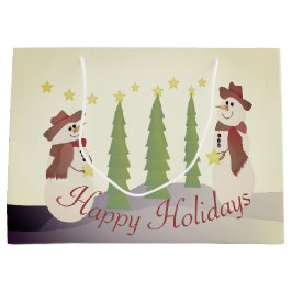 Stollig Festive Snögubbe