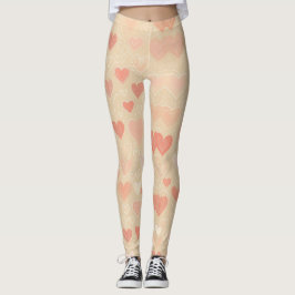 Stollig Hearts in Pastel Leggings