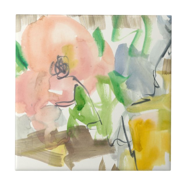 Stollig i Garden II Kakelplatta (Framsidan)