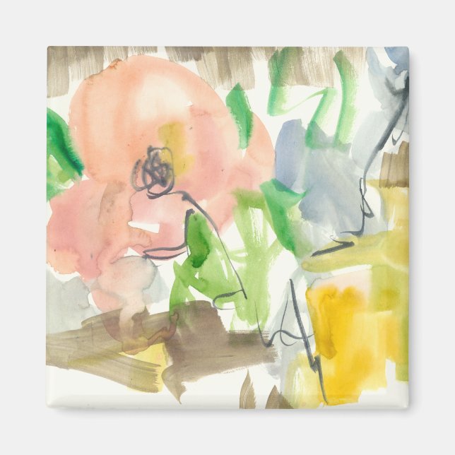 Stollig i Garden II Magnet (Framsidan)