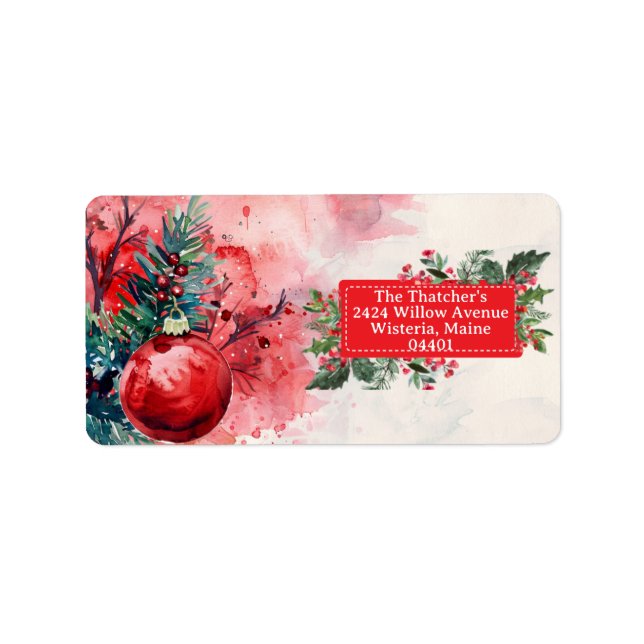 Stollig i Returetiketter i jultomten Adressetikett (Framsidan)