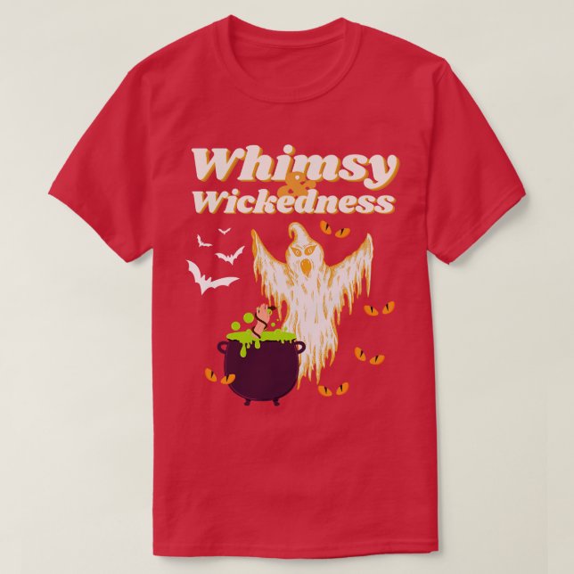 Stollig och Wickedness Spooky Ögon Blewing Potion  T Shirt (Design framsida)