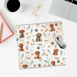 Stollig Pudel Pizzazz Mousepad Musmatta