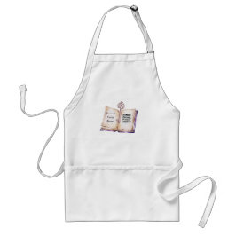 Stollig Treasured Recipes Apron Boho Kitchen Gift Förkläde