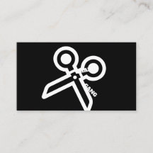 STOLLIGAN scissor visitkortar