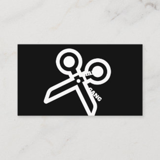STOLLIGAN scissor visitkortar Visitkort