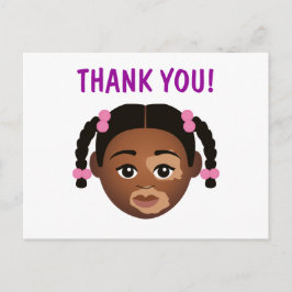 #Stolt2BnaturalMe Välj-Min-Hudfärg Tack Vykort