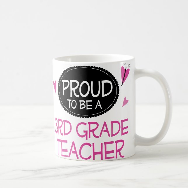 Stolt 3rd klasslärare mugg (Höger)