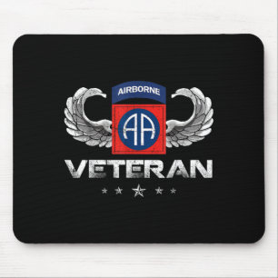 Stolt 82nd Airborne Division Fallskärmsjägare Vete Musmatta
