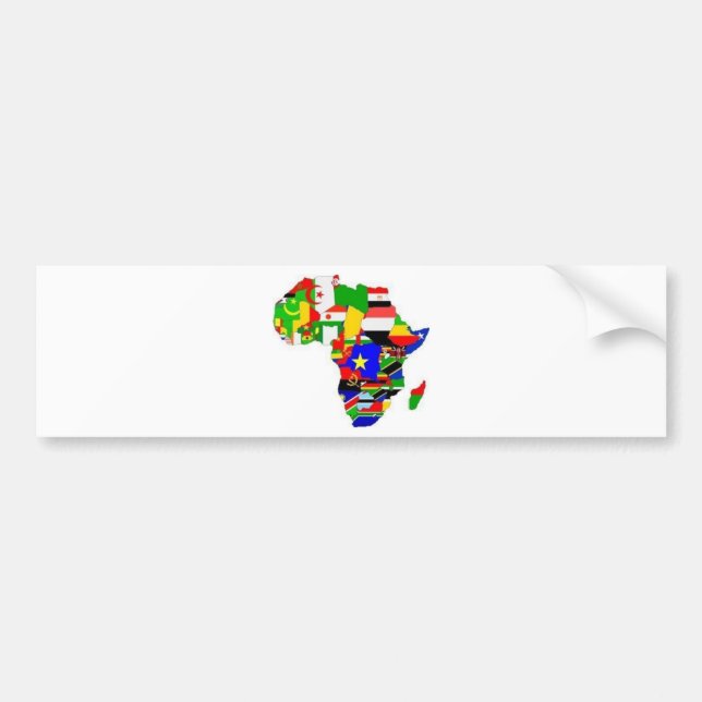 Stolt afrika bildekal (Framsidan)