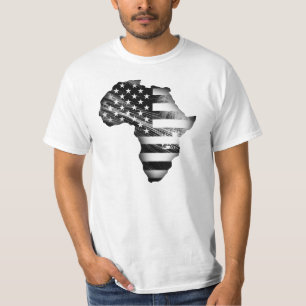 Stolt afrikansk amerikan tee