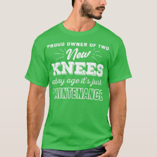 stolt ägare av två nya knölar t shirt