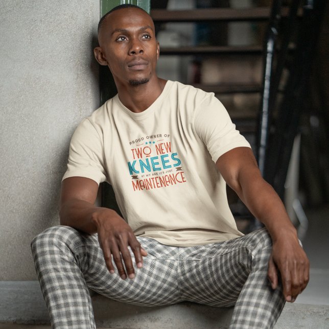 stolt ägare till två nya Knees T Shirt (Skapare uppladdad)