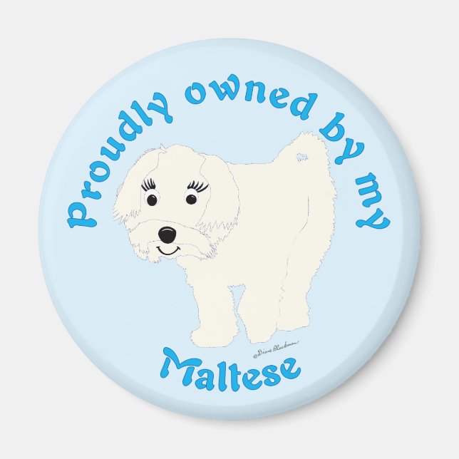 stolt ägt av maltesiska magnet (Framsidan)