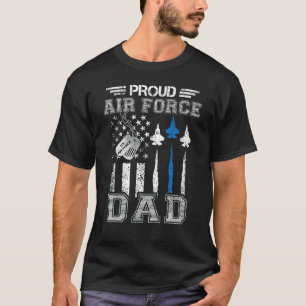 Stolt Air Force pappa T Shirt