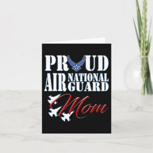 Stolt Air National Guard-Mamma Tröja Air Force Mam Kort