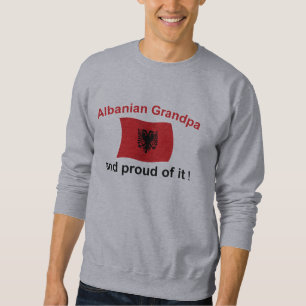 Stolt albansk morfar sweatshirt
