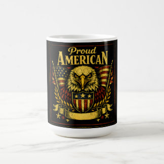 Stolt amerikan – Oforderlig patriotisk stolthet Kaffemugg