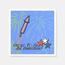Stolt Amerikan - Pappersservett