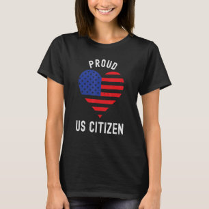 stolt amerikansk medborgare Nytt medborgarskap T Shirt