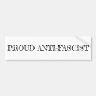 "Stolt Anti-Fascist" bildekal
