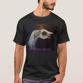 Stolt arabisk hingst, arabsten! t-shirt