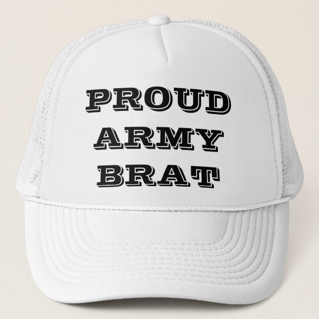Stolt arméBrat för hatt Keps (Framsida)