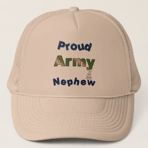 Stolt armébrorsonhatt keps