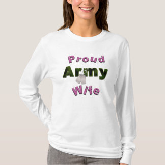 Stolt arméfruHoodie Tee