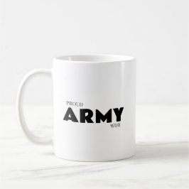 Stolt arméfruske kaffemugg