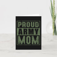 Stolt armémamma Amerikansk militär veteran mammor 