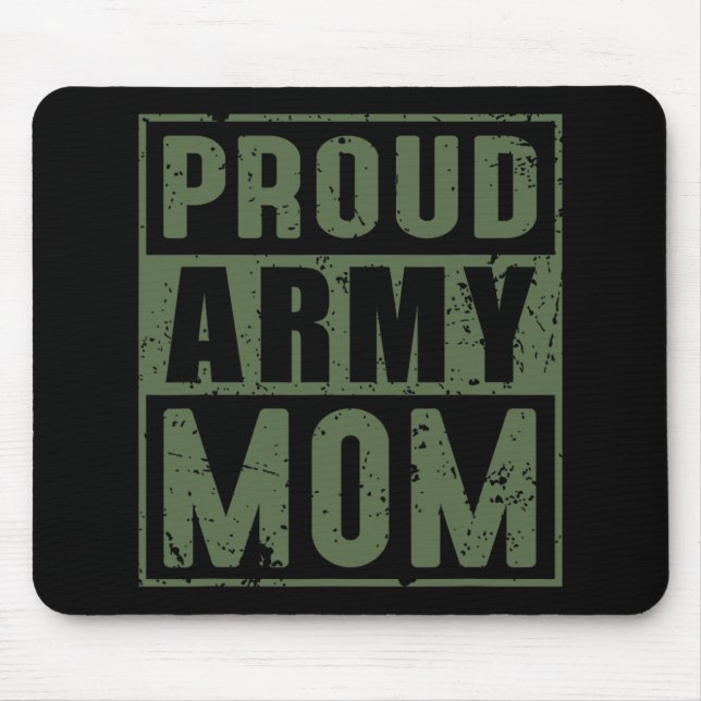 Stolt armémamma Amerikansk militärveteran mödrar D Musmatta (Framsidan)