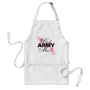 Stolt armémamma förkläde