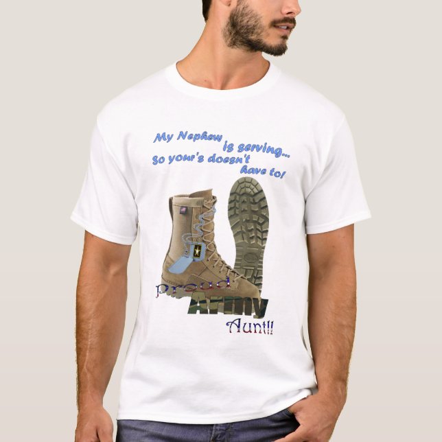 Stolt armémoster tee (Framsida)
