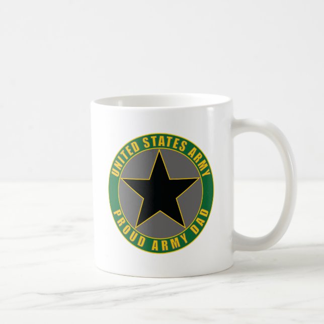 Stolt armépappa kaffemugg (Höger)