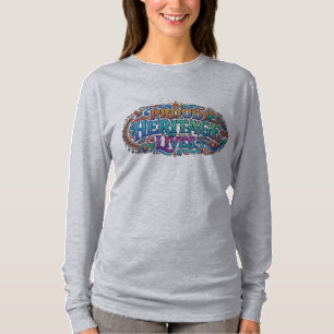 Stolt Arv Lever – Kulturell Stolthet T-Shirt