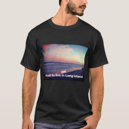 Stolt att bo på Long Island T-Shirt