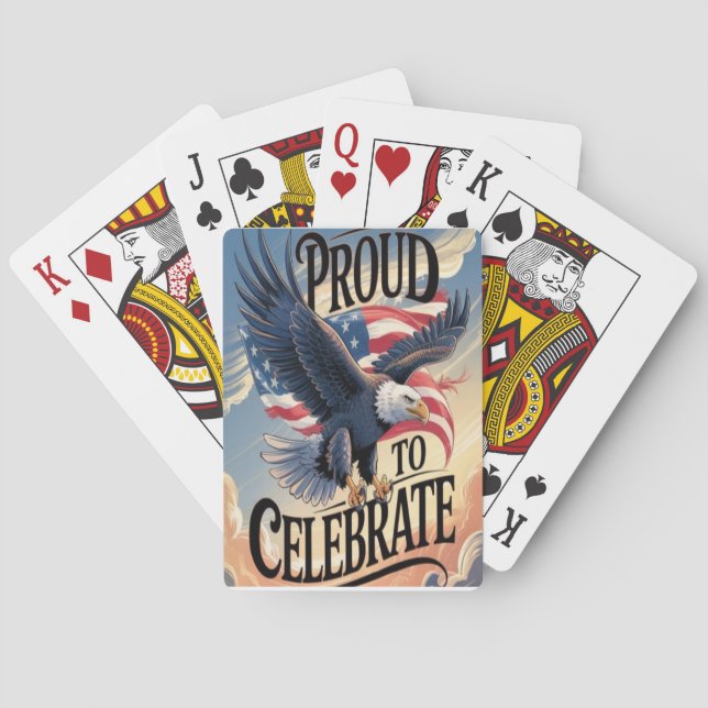 stolt att fira casinokort (Baksidan)