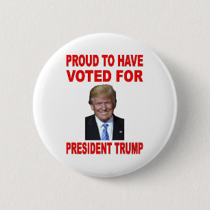 STOLT ATT HA RÖSTAT FÖR PRESIDENT TRUMP KNAPP