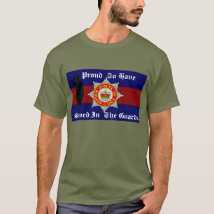 Stolt att ha tjänat som i vaktT-tröja T-shirt