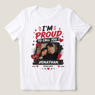 Stolt att kalla dig anpassad t shirt