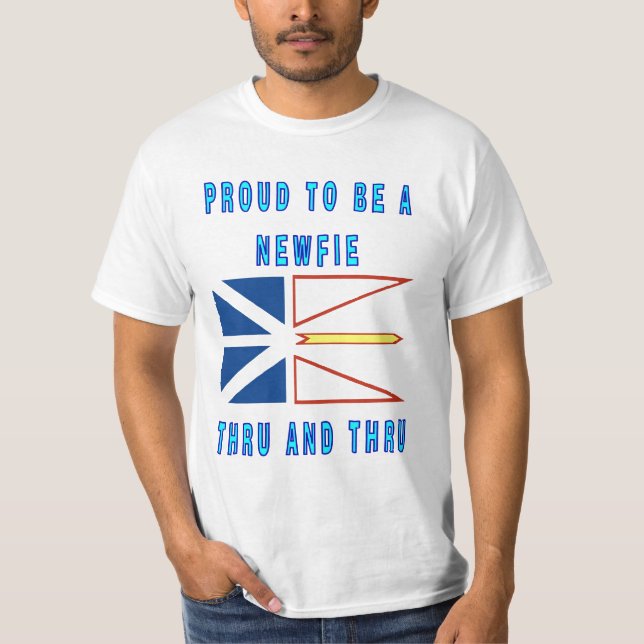 STOLT ATT VARA A NEWFIE IGENOM OCH IGENOM T SHIRT (Framsida)