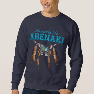 Stolt att vara Abenaki Långärmad Tröja