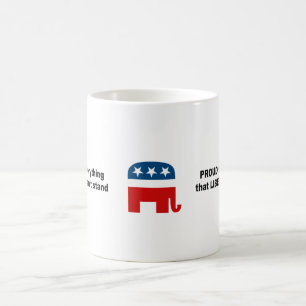 Stolt att vara allt som liberaler inte kan stå kaffemugg