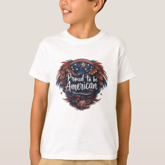 stolt att vara amerikansk T,shirt T Shirt